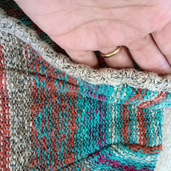 Roxy Colorful Striped Hooded Sweater - Picture 5 of 6